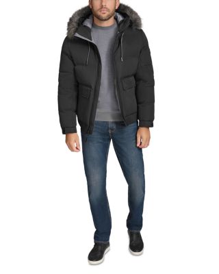 Lithgow Bomber Jacket with Removable Hood