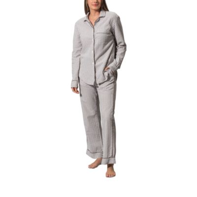 Matteo Striped Seersucker Pajama Set