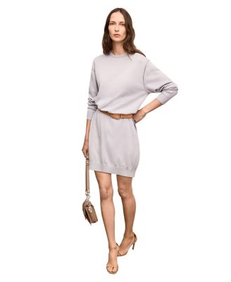  Cotton Silk Knit Eve Sweater Dress