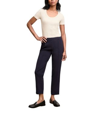  Avi Scoopneck Organic Ribbed Pima Cotton T-Shirt