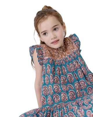 Girls' Fiona Ruffle Dress - Little Kid. 