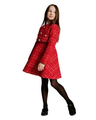 Girls' Sutton Boucle Crop Jacket - Little Kid, Big Kid