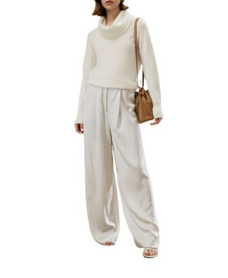 Cashmere Cowl Neck Sweater