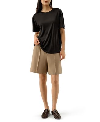 Oversized Silk Jersey Tee