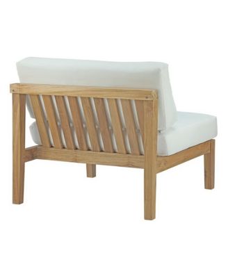 Bayport Outdoor Patio Teak Armless Chair