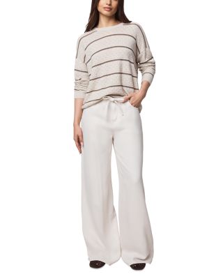 Georgie Pointelle Stripe Sweater