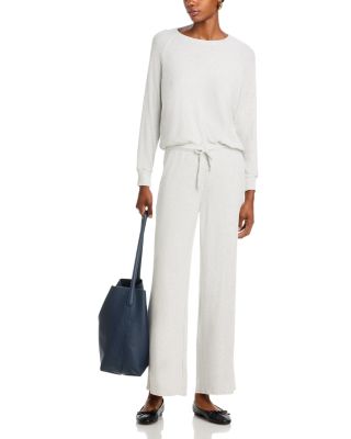 Cooper Brushed Waffle Knit Sweatshirt