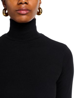 Luxe Rib Turtleneck Tee
