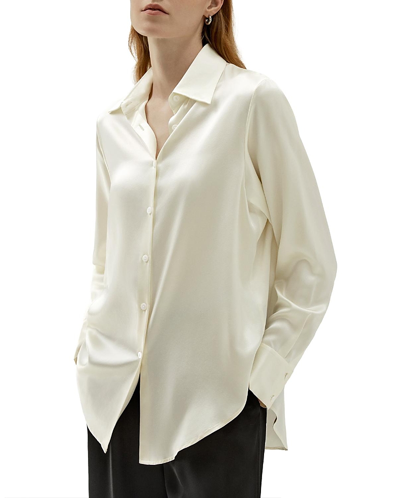Lilysilk The Sos Shirt In White