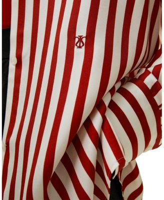 Amalfi Stripe Silk Shirt