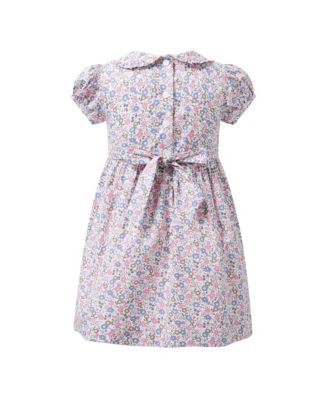 Girls' Floral Frill Front Dress - Little Kid, Big Kid