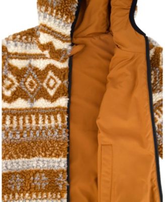 Unisex Reversible Mid-Season Sherpa Jacket - Baby