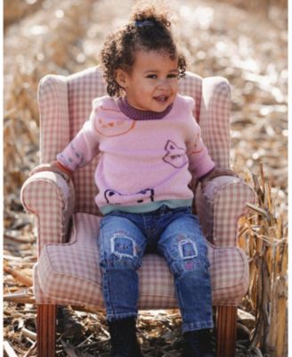 Girls' Jeans with Embroideries - Baby