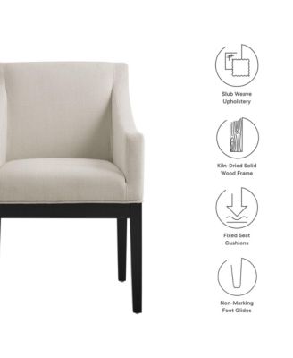Alton Fabric Upholstered Dining Armchair
