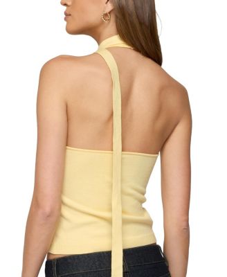 Two Piece Knit Halter Top