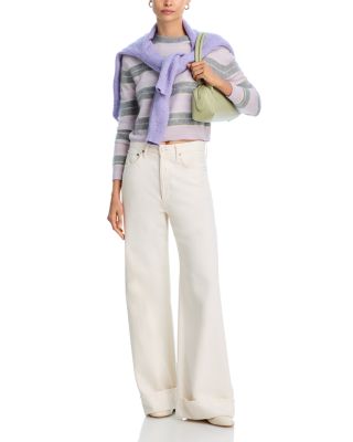 Grizzly Cashmere Striped Sweater