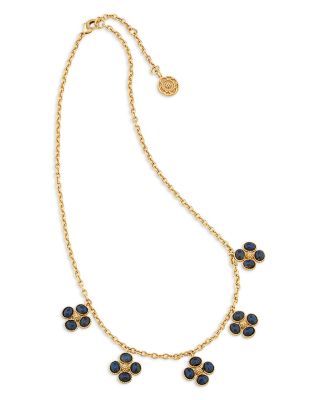 Capucine De Wulf Berry Clover Multi Station Necklace, 16