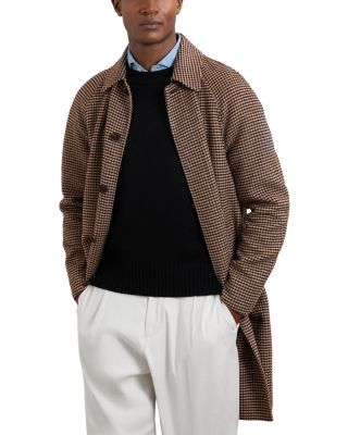 Morpeth Dogtooth Check Overcoat