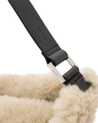 Luna Shearling Shoulder Bag