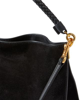 Vida Medium Suede Shoulder Bag