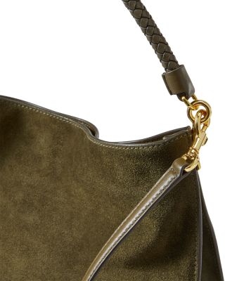 Vida Medium Suede Shoulder Bag
