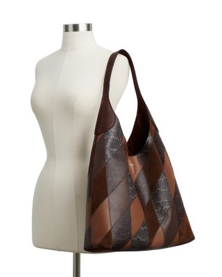 Brooklyn Large Patchwork Leather Shoulder Bag