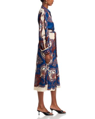 Arabesque Scarf Midi dress