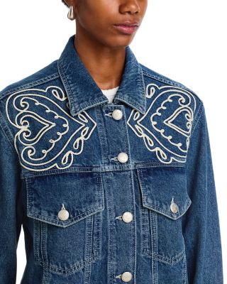 Cornely Soutache Denim Jacket