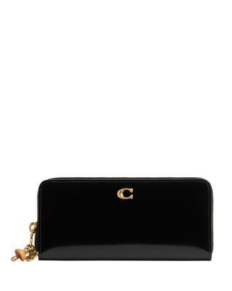 COACH Essential Slim Leather Accordion Zip Wallet | Bloomingdale's