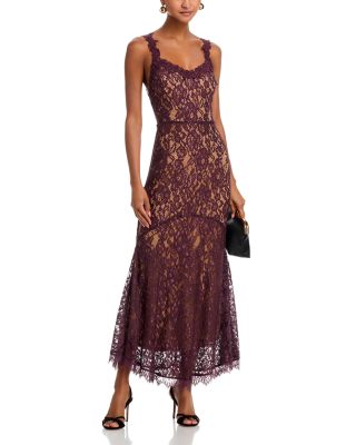 Stretch Lace Tank Maxi Dress - Exclusive