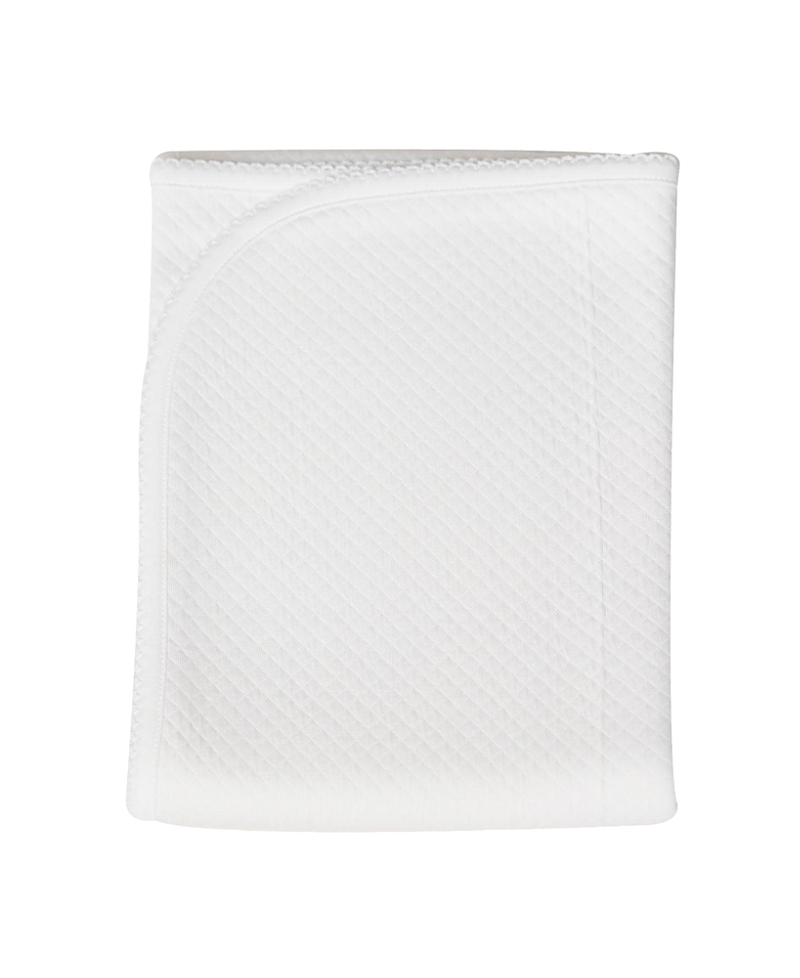 Nellapima Unisex Milano Blanket - Baby In White