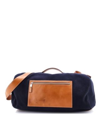   Odyssee Terre Duffle Bag Canvas with Leather