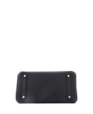  Birkin 30 Handbag Black Togo with Palladium Hardware