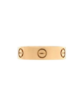  Love Band Ring 18K Gold