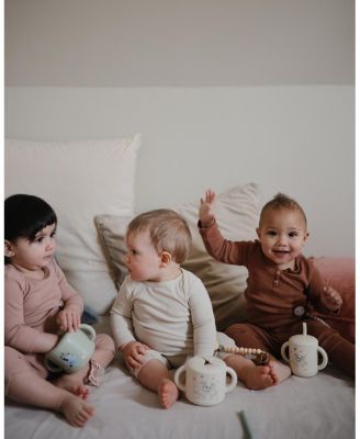 Unisex Silicone Training Cup + Straw - Baby