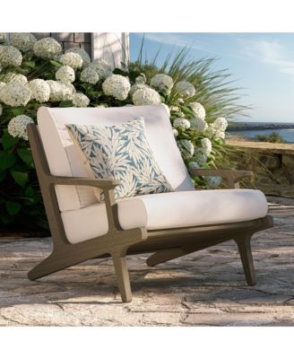 Saratoga Outdoor Patio Teak Wood Armchair