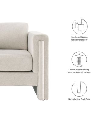 Visible Fabric Armchair