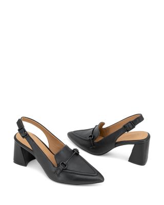 Women's Dawson Leather Slingback Pumps