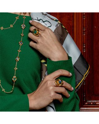 Green Onyx Mystic Eye Ring