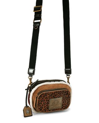 Southbank Medium Fleece Trim Leather Camera Bag