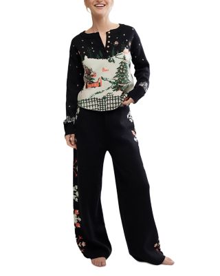 Dream Whispers Sweater Knit Pajama Set