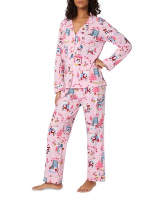 Printed Long Sleeve Pajama Set