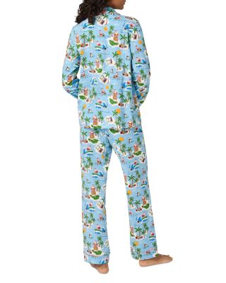 Printed Long Sleeve Pajama Set