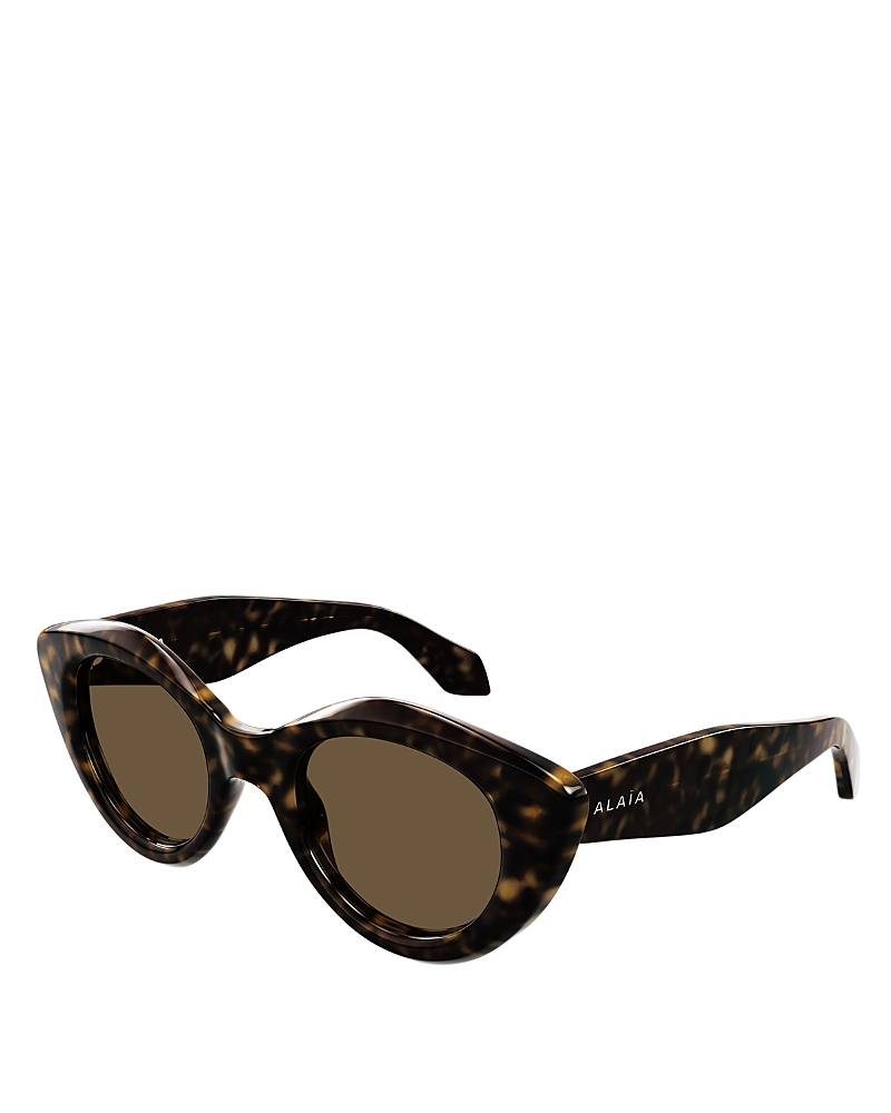 Alaïa Cat Eye Sunglasses, 50mm In Black