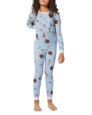 Unisex Long Sleeved Pajama Set, Little Kid, Big Kid - Exclusive