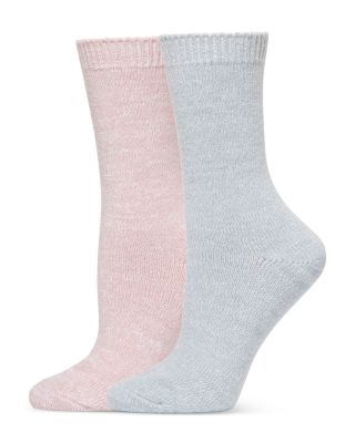 Sparkle Marled Crew Socks, Pack of 2
