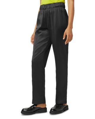 Satin Wide Leg Leggings