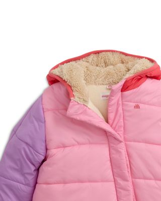 Girls' Rose Quartz Color Blocked Pram Suit - Baby