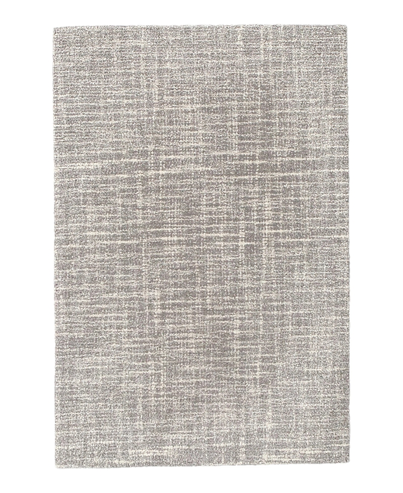 Dash & Albert By Annie Selke Dash Albert By Annie Selke Da65 Crosshatch Area Rug, 3'0x5'0 In Gray