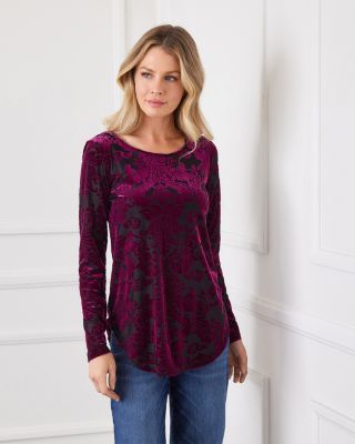 Velvet Burnout Shirt